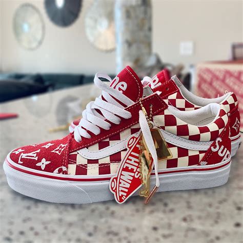 louis vuitton x vans old skool|supreme vans collab.